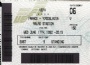 Biljetter - Tickets Biljett France-Yugoslavia 1992 Malm canceled match